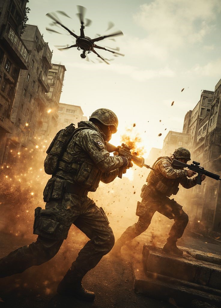 Multiplayer Gaming Illustration